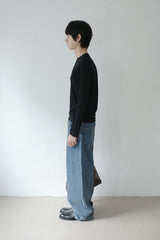 diagonal long sleeve