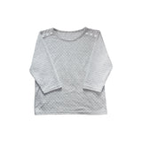 ボタンスリーブTシャツ