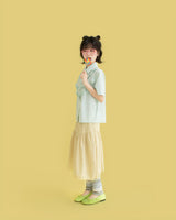 パッチワークレッグウォーマー (2 color)