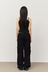 Kitten Multi Pocket Pants