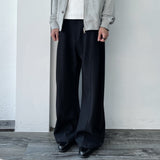 Center Seam 3D Curved Trousers