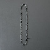 [ORDER MADE] PIPE CHAIN NECKLACE (455 mm)