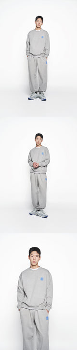25SS BOX BASIC LOGO SWEATSHIRT MELLANGE