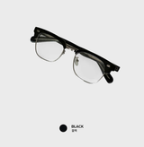 Fosville Classic Metal Half Frame Glasses