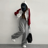 Dewdie Cropped Raglan Hooded Zip-Up