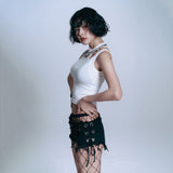 Heart Logo Golji Sleeveless - WHITE