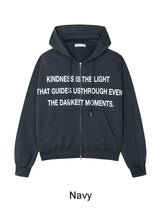 Tevi Lettering Crop Hoodie
