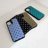 dot epoxy bumper case(black)