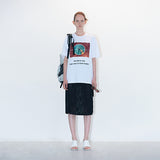Dunk over tee white