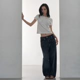 スラッシュピンタックTシャツ (WHITE)
