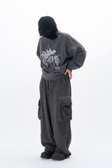 イディアンビンテージウォッシュドスウェットパンツ