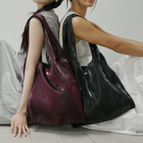New layered organza bag_black