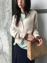 Bonf Cashmere Pocket Cardigan