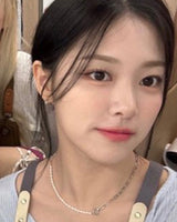 [Worn by Jang Nara, STAYC Sieun, L’Assemble Hyunjin] 淡水パールチャンキーリンクチェーン925シルバーネックレスN043-01H