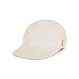 VA Stud Glossy Scrunchie Cap / Ivory