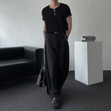 OA ハインフック ヘンリーネック ショートスリーブ Tシャツ (4 colors)