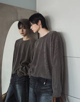 Quro ネックレス リブTシャツ