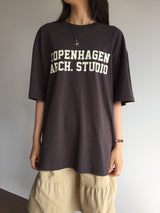 マークオーバーフィットTシャツ (3color)