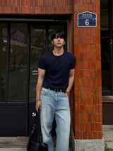 Hyde cropped knitwear short-sleeved