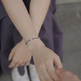 Love even your sadness, line bracelet