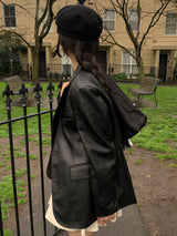 [MADE] Onz Classic Vegan Leather Jacket