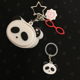 【MADE】パンダ クリッカー キーリング