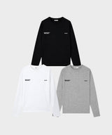 (W/M)シンボルロングスリーブTシャツ 3カラー
