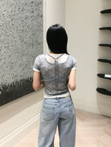 Surf Star Mesh Layered Top (2c)