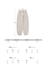 フリース2ウェイパンツ(Light beige)