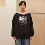 Maltese Archive Line Graphic Two Tone Hoody