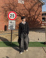 セリンカーブバルーンデニムパンツ