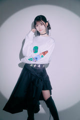 【推しの子】B小町 ロングTシャツ - ホワイト | 60％コラボレーション