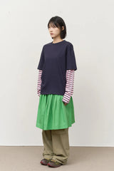 Tos Striped Layered Longsleeve