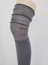 See-through over knee socks (4color)