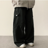 ノアダイアゴナルインシジョンカーゴヘムストリングワイドパンツ