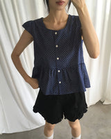 Siwa Dot Frill Blouse