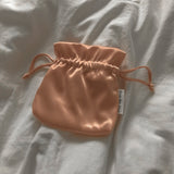 【MADE】Glossy Satin Mini Pouch
