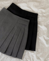 Keno Wrap Pleats Mini Skirt