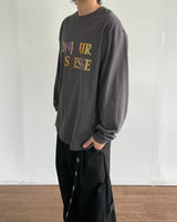 ボンジュールプリンテッドロングスリーブ