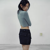 Peter Cargo Mini Skirt