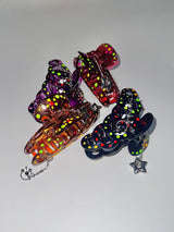 Trippy dot hairpin (4color)