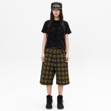 Lace Peace Patch Tee - Black
