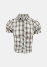 Rusty Check Puff Shirt