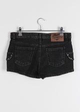LOW STUD CARGO MINI SHORTS