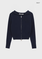 [MADE] Budri Hooded Knit Zip-Up
