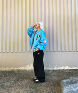 P ロゴボンバー - スカイブルー