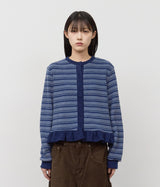 (W)メイフリルカーディガン
