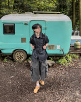 Durant Patch Washed Short Sleeve Denim Shirts