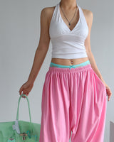 Grove Halterneck Back Slit Sleeveless