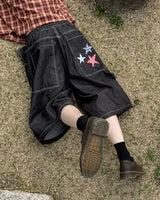 ステルパッチバミューダデニムパンツ